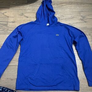 2 Lacoste Kids Long Sleeve Jersey Cotton Hoodie Tee Shirt Pullover